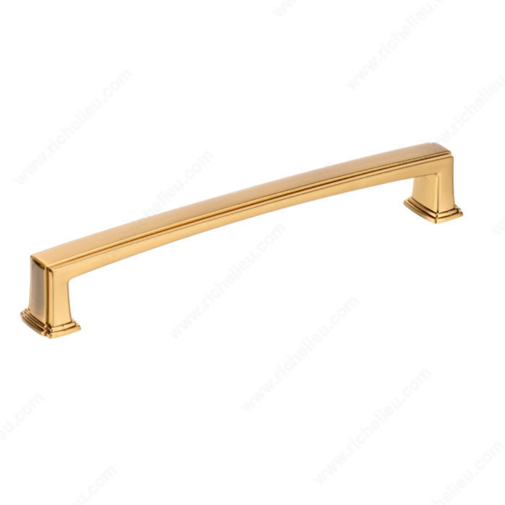 Richelieu BP867512158 Transitional Metal Pull - 8675 in Aurum Brushed Gold