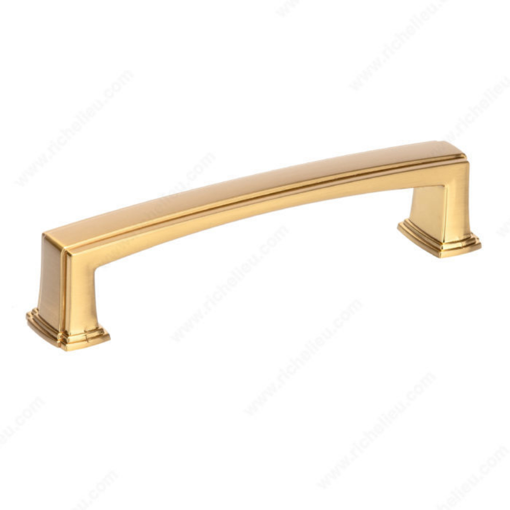 Richelieu BP8675128158 Transitional Metal Pull - 8675 in Aurum Brushed Gold