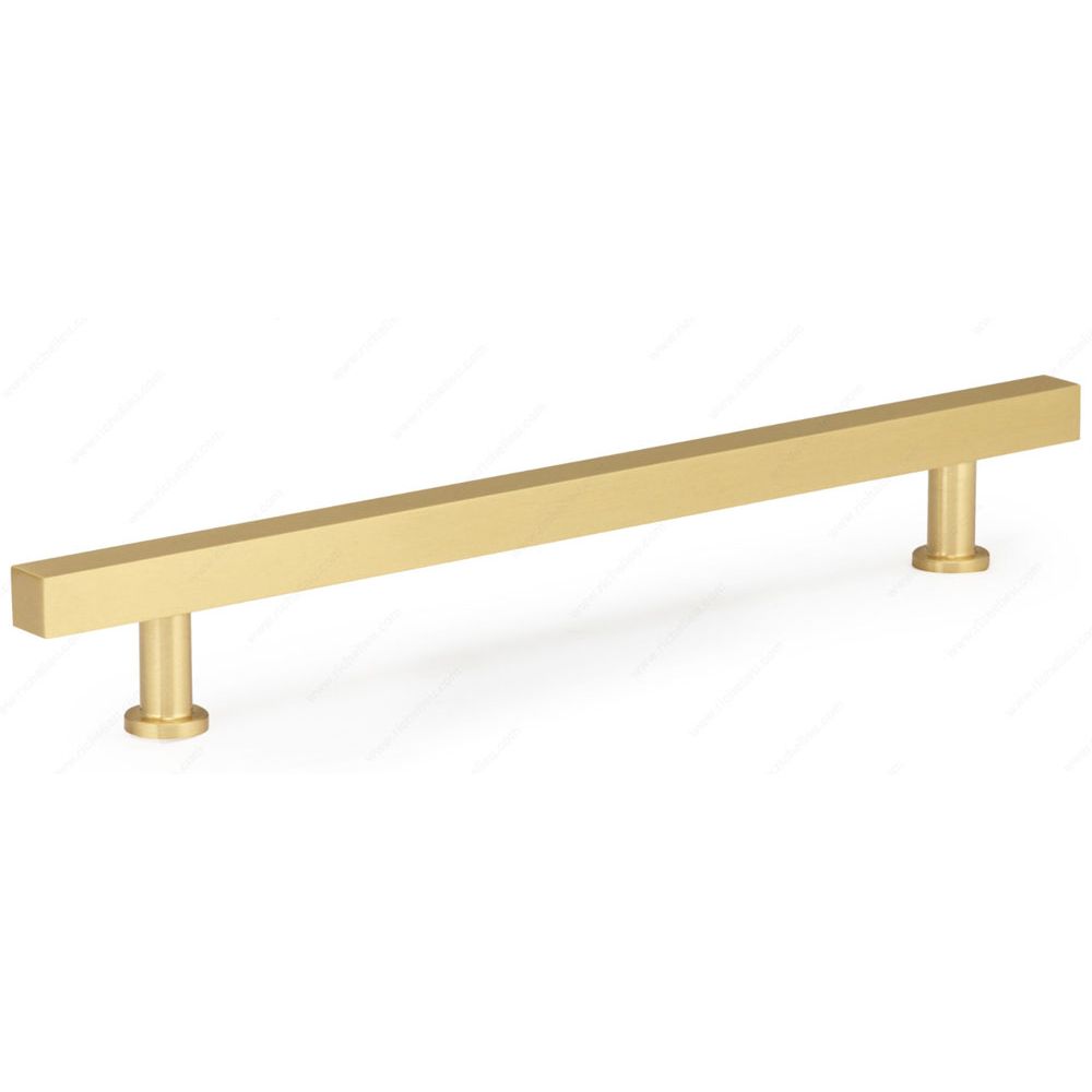 Richelieu Hardware BP8864192162  Contemporary Metal Pull - 8872 in Royal Gold