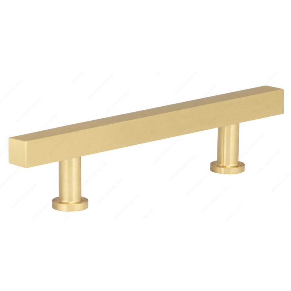 Richelieu Hardware BP886496162  Contemporary Metal Pull - 8866 in Royal Gold