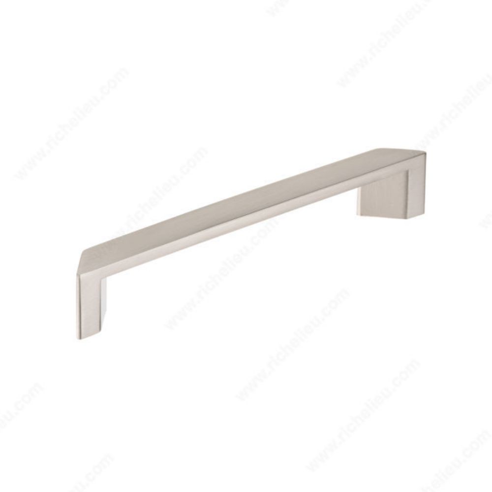 Richelieu BP9759128195 97591 Contemporary Metal Pull in Brushed Nickel