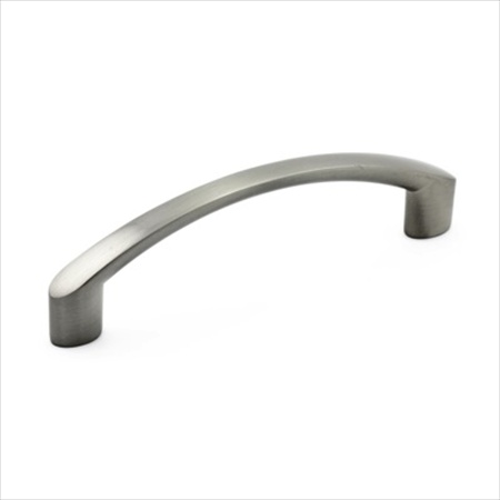 Richelieu Hardware 7438096195 Contemporary Metal Arched Bar Pull 96MM Brushed Nickel Finish