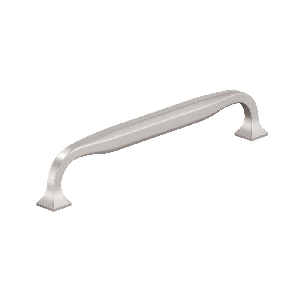 Richelieu Hardware 3921160195 Empire Collection Transitional Metal Pull 160MM Brushed Nickel Finish