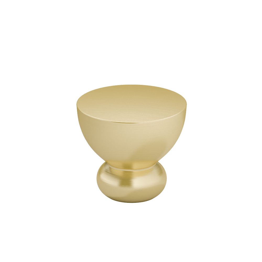 Richelieu 798626165 Contemporary Metal Knob - 7986 - Brushed Gold