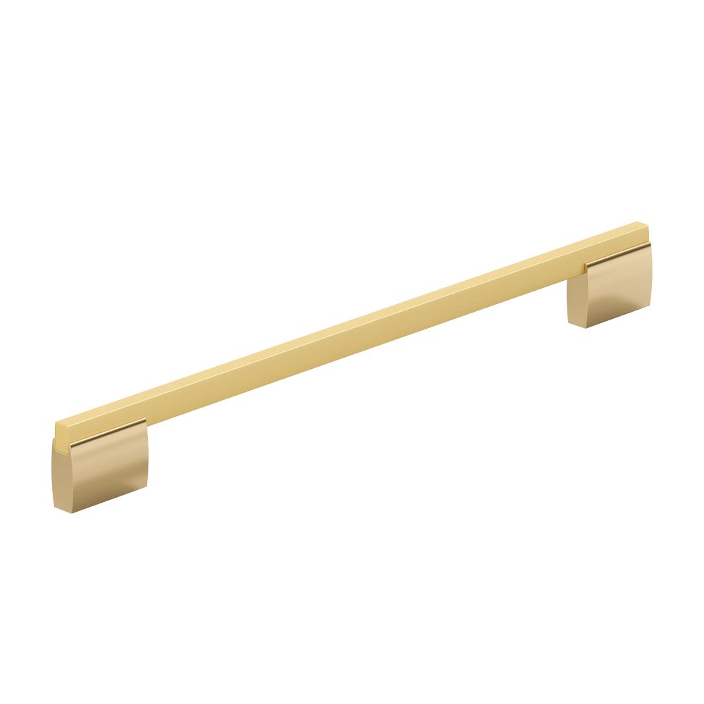 Richelieu 7990320131165 Contemporary Metal Pull - 7990 - Metallic Gold / Brushed Gold
