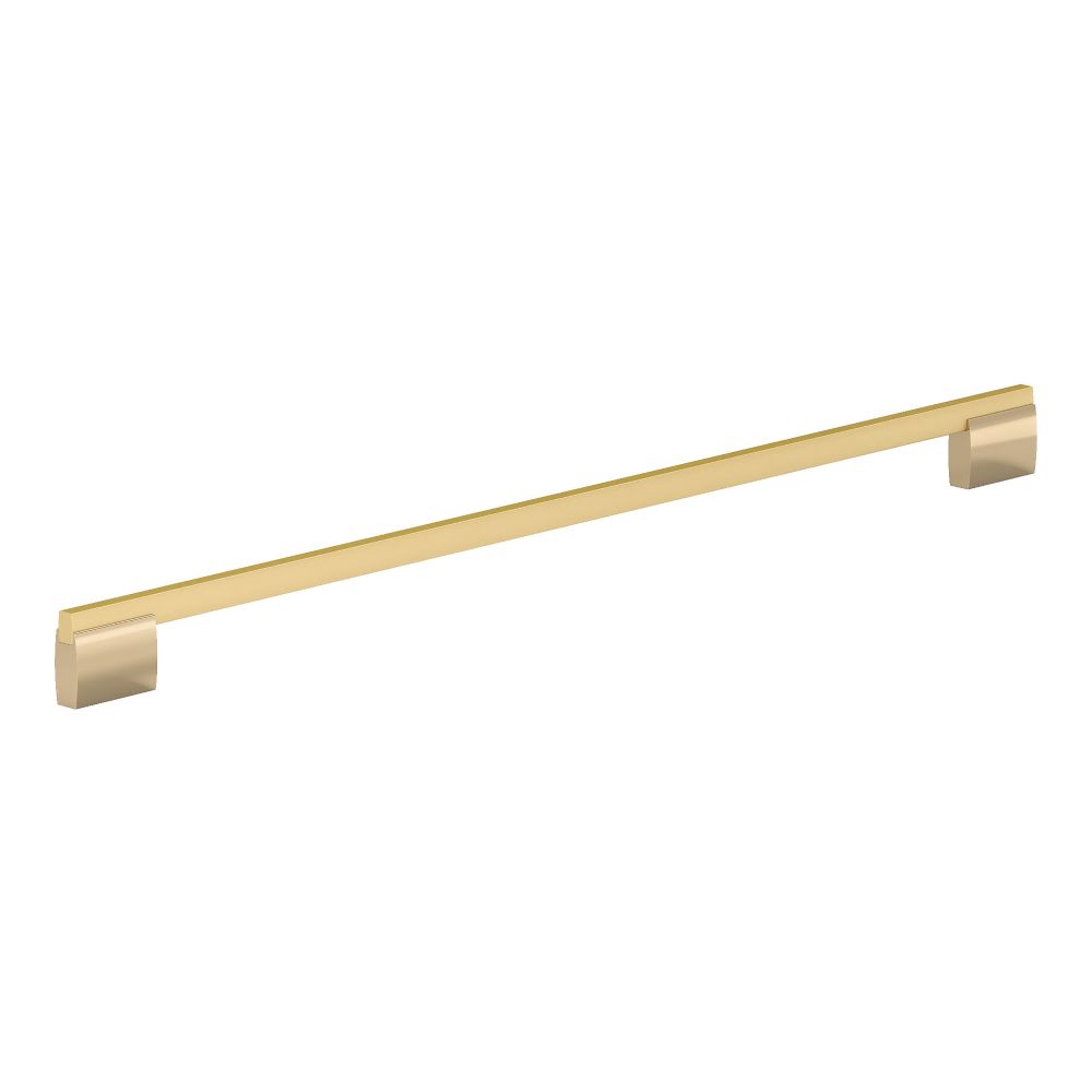 Richelieu 7990512131165 Contemporary Metal Pull - 7990 - Metallic Gold / Brushed Gold