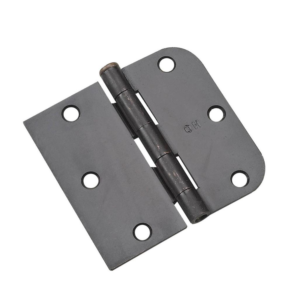 Richelieu Hardware 81821ORBB 3 1/2" Full Mortise Combination Butt Hinge 5/8 Po Radius in Oil Rubbed Bronze (Pack of 2)