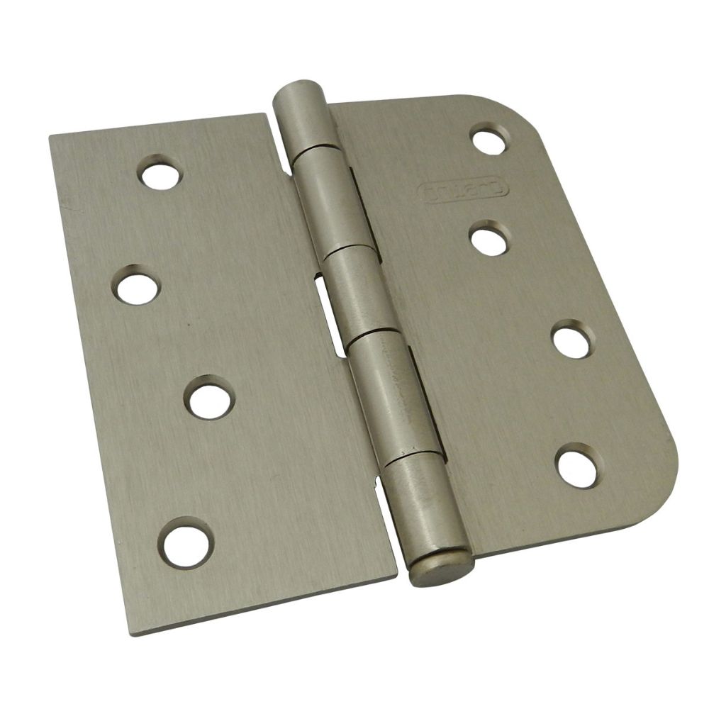 Richelieu Hardware 81822NBB 4" Full Mortise Combination Butt Hinge in Brushed Nickel (Pack of 3)