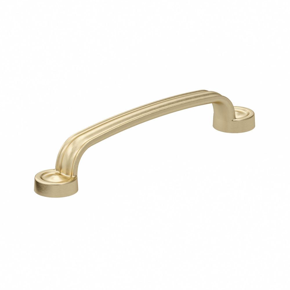 Richelieu BP8855128160 Traditional Metal Pull - 8855 - Satin Brass