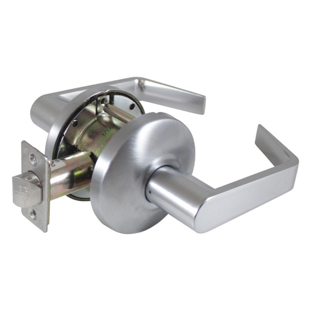 Richelieu Hardware FH1210 FH Series Cylindrical Leverset Passage in Satin Chrome