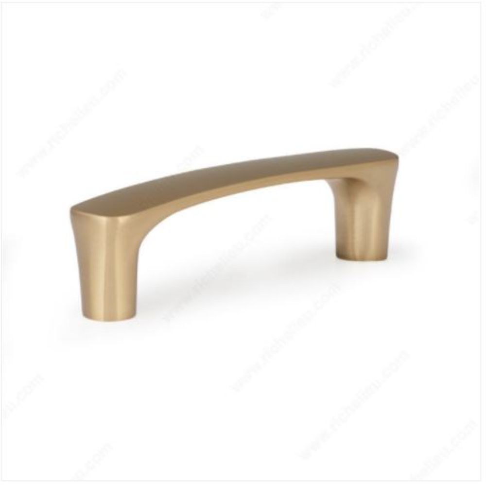 Richelieu BP734596CHBRZ Contemporary Metal Pull - 7345 in Champagne Bronze