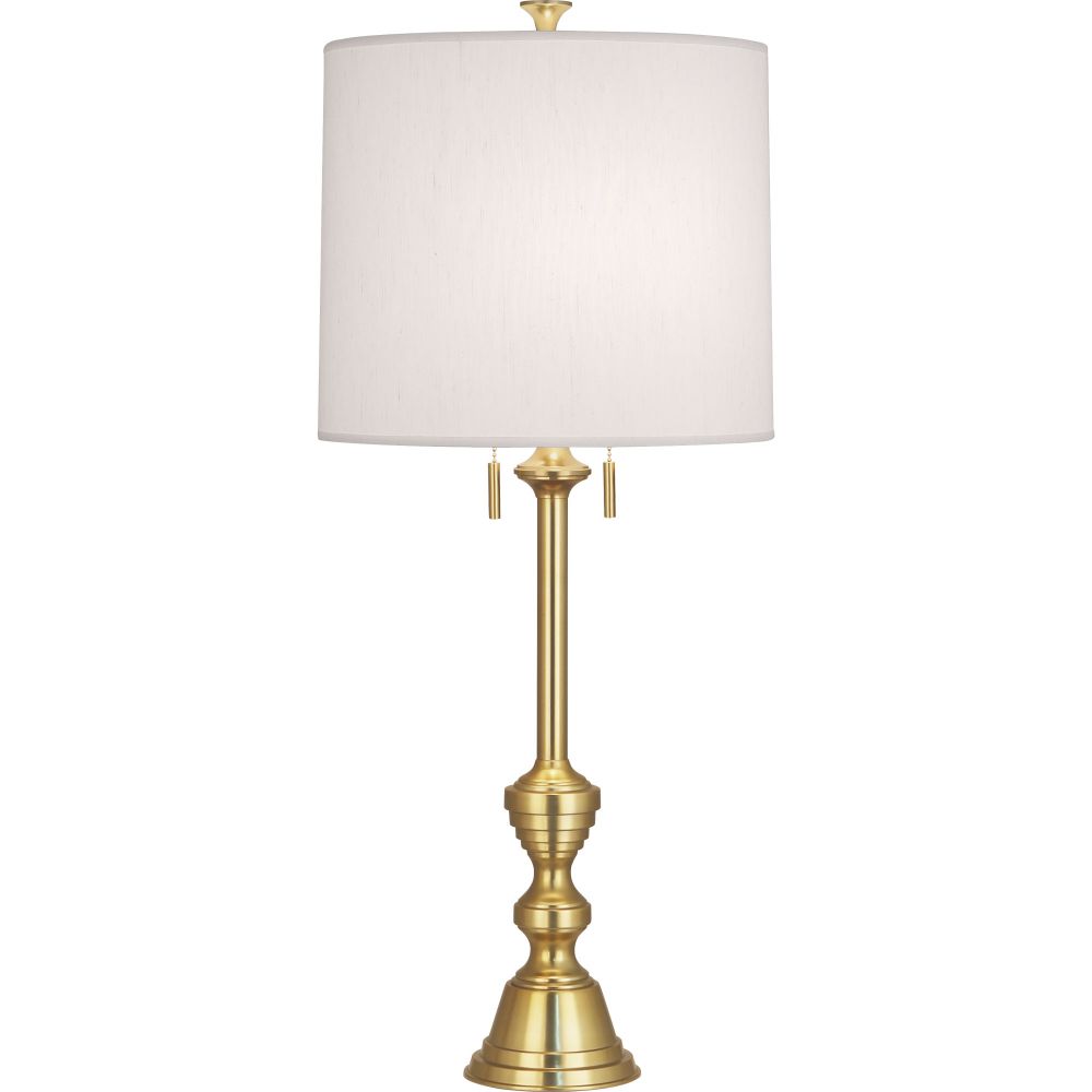 Robert Abbey S1220 Arthur Table Lamp with Polished Nickel Finish