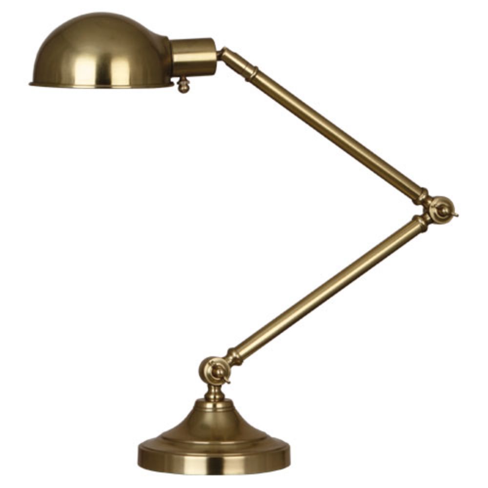 Robert Abbey 1500 Kinetic Brass Table Lamp with Natural Brass