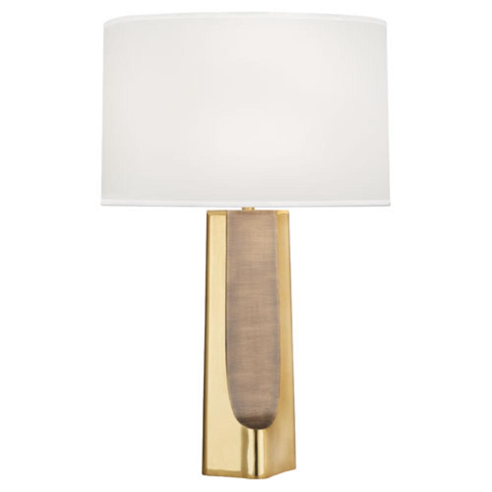 Robert Abbey 174 Margeaux Table Lamp with Modern Brass Finish With Matte Modern Brass Accents