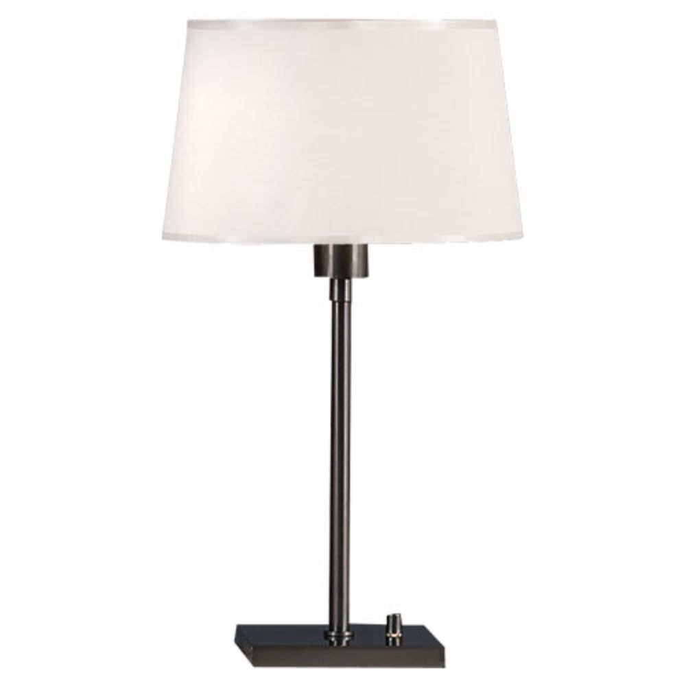 Robert Abbey 1822 Real Simple Table Lamp with Gunmetal Powder Coat Finish Over Steel