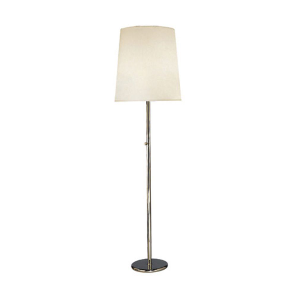 Robert Abbey 2057W Rico Espinet Buster Floor Lamp with Polished Nickel Finish