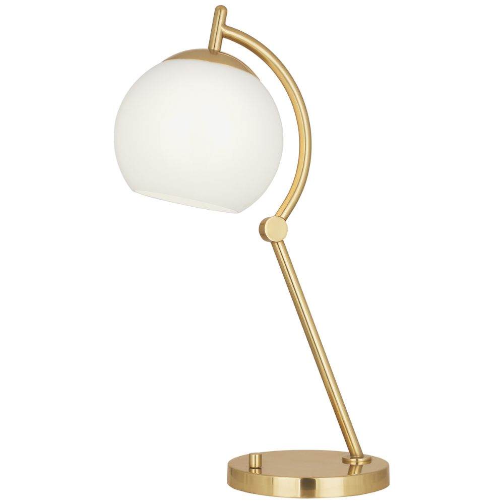 Robert Abbey 232 Nova Table Lamp with Modern Brass Finish
