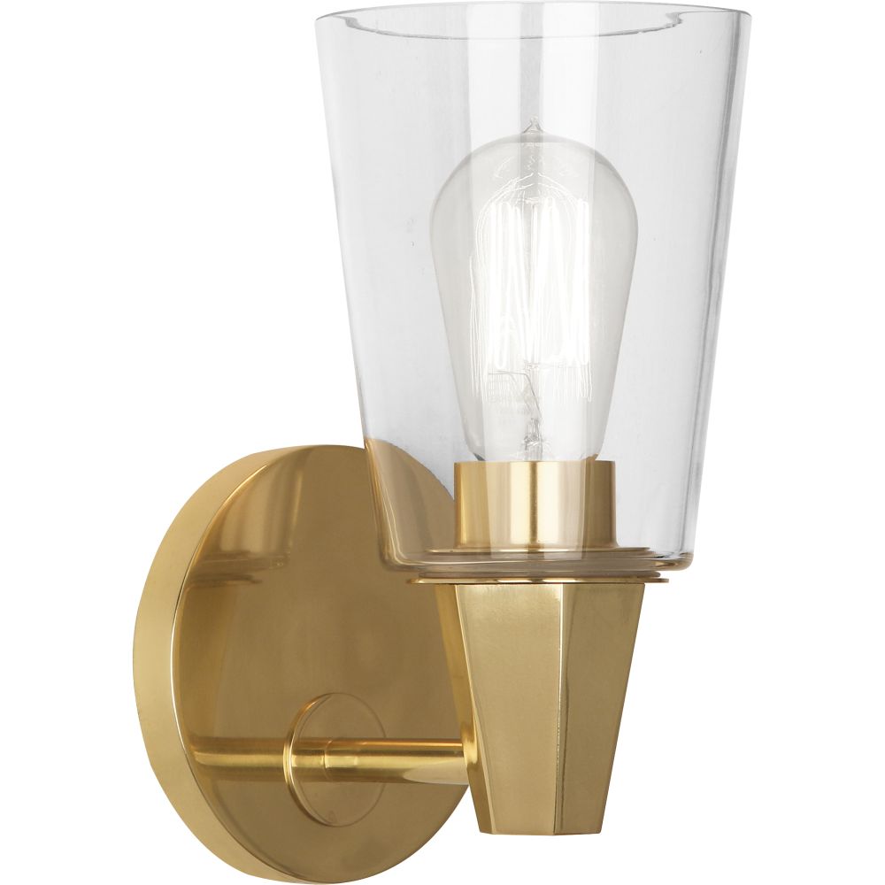 Robert Abbey 254C Wheatley Wall Sconce with Modern Brass