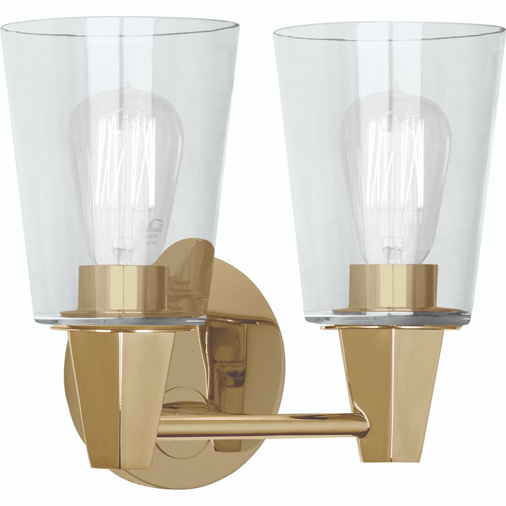 Robert Abbey 255C Wheatley Wall Sconce with Modern Brass