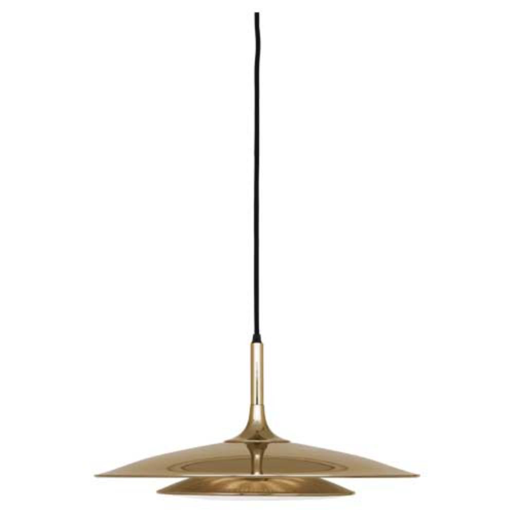 Robert Abbey 3390 Axiom Pendant with Polished Gold Finish