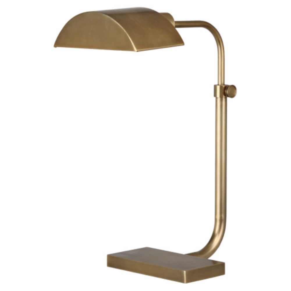 Robert Abbey 460 Koleman Table Lamp with Aged Brass