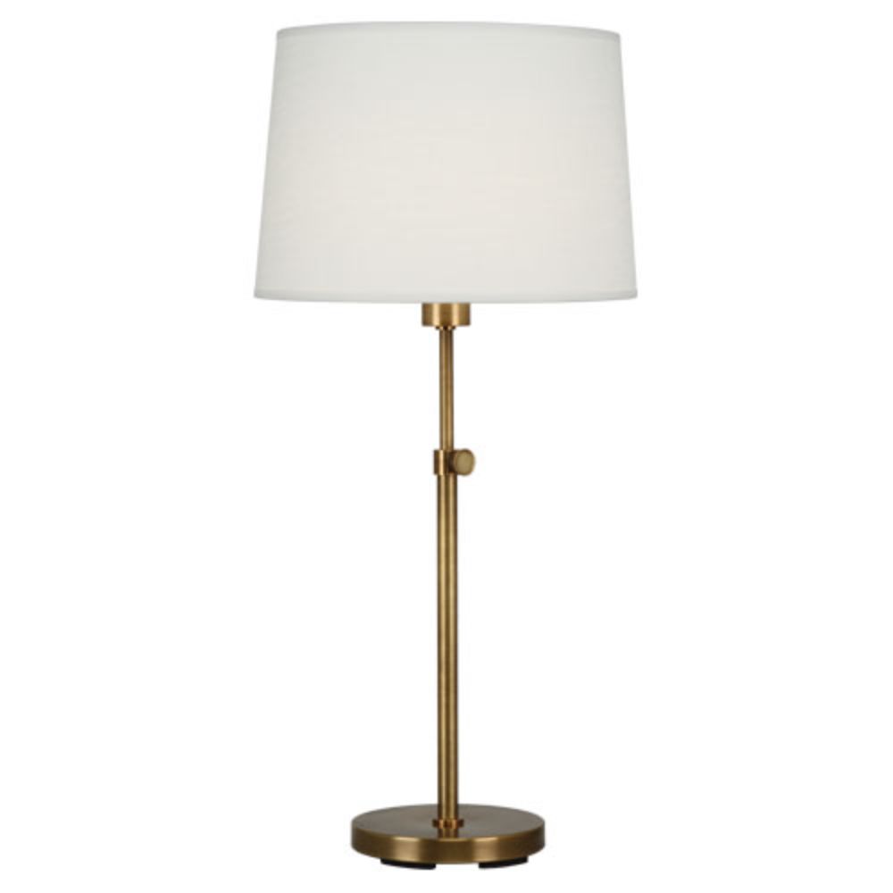 Robert Abbey 462 Koleman Table Lamp with Aged Brass