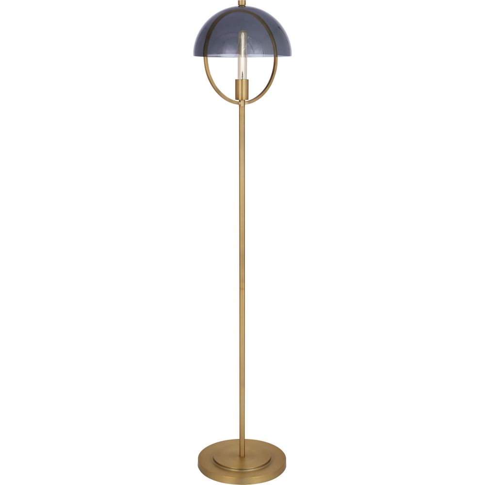 Robert Abbey 601 Mavisten Edition Copernica Floor Lamp with Lacquered Burnished Brass