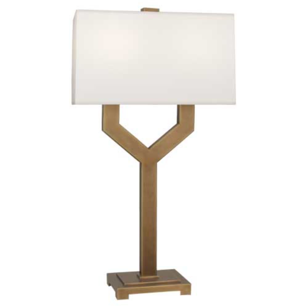 Robert Abbey 820 Valerie Table Lamp with Vintage Brass Finish
