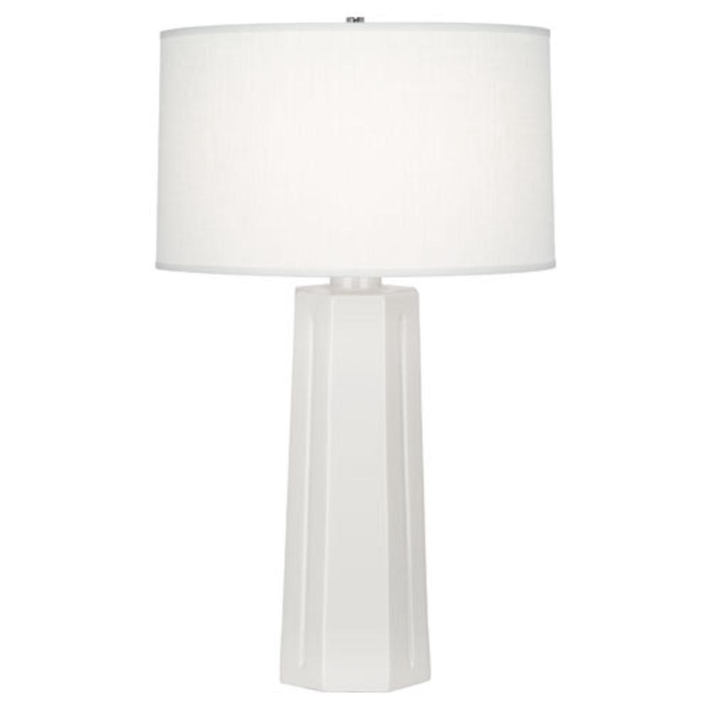 Robert Abbey 962 Lily Mason Table Lamp with Lily Glazed Ceramic