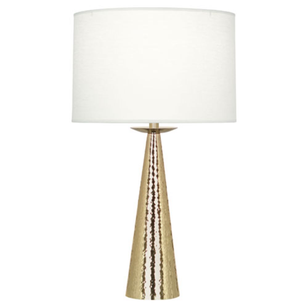Robert Abbey 9869 Dal Table Lamp with Modern Brass Finish