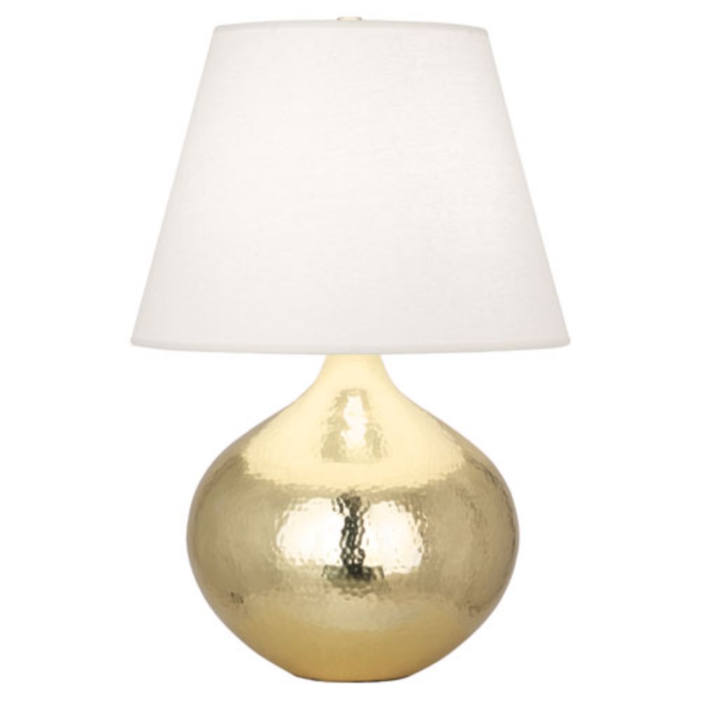 Robert Abbey 9871 Dal Table Lamp with Modern Brass Finish