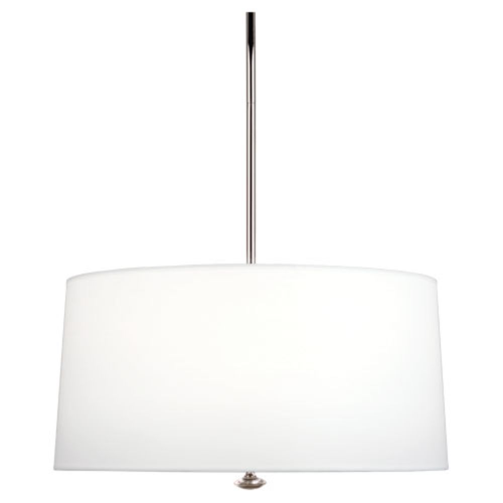 Robert Abbey A808 Penelope Pendant with Polished Nickel Finish