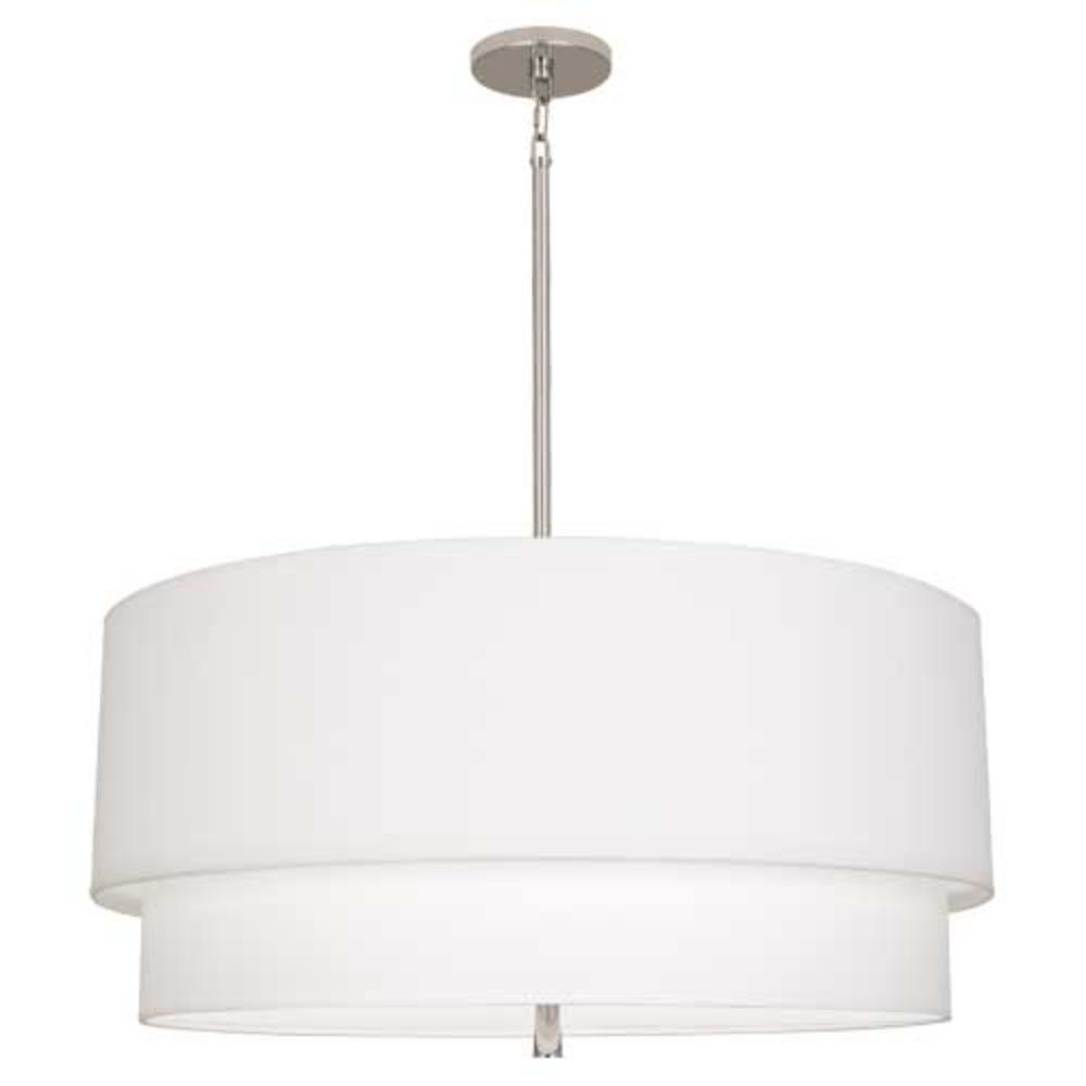 Robert Abbey AW140 Decker Pendant with Polished Nickel Finish