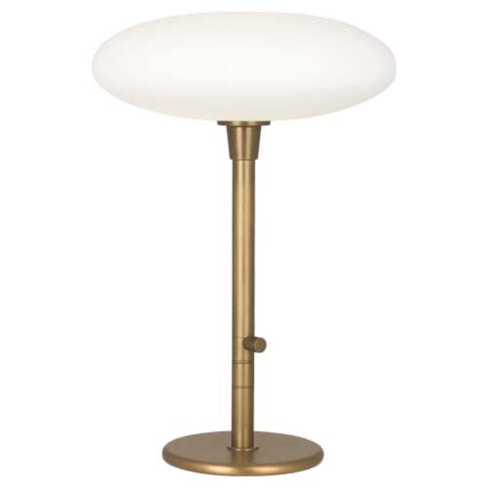 Robert Abbey B2044 Rico Espinet Ovo Table Lamp with Aged Brass Finish