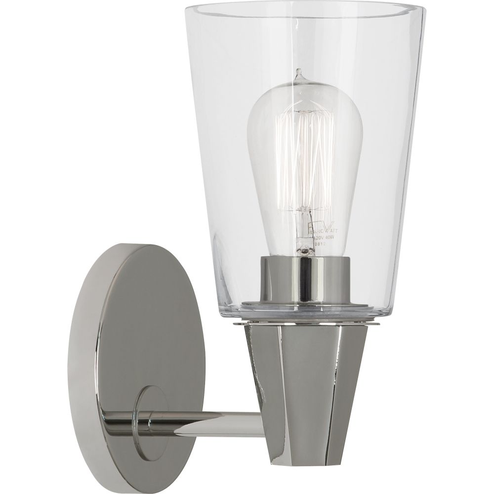 Robert Abbey C254C Wheatley Wall Sconce with Polished Chrome Finish