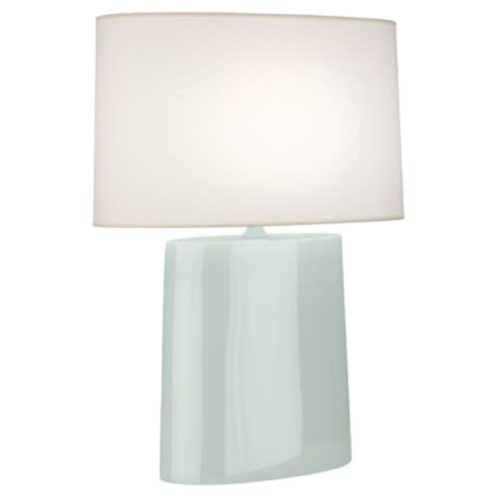 Robert Abbey CL03 Celadon Victor Table Lamp with Celadon Glazed Ceramic