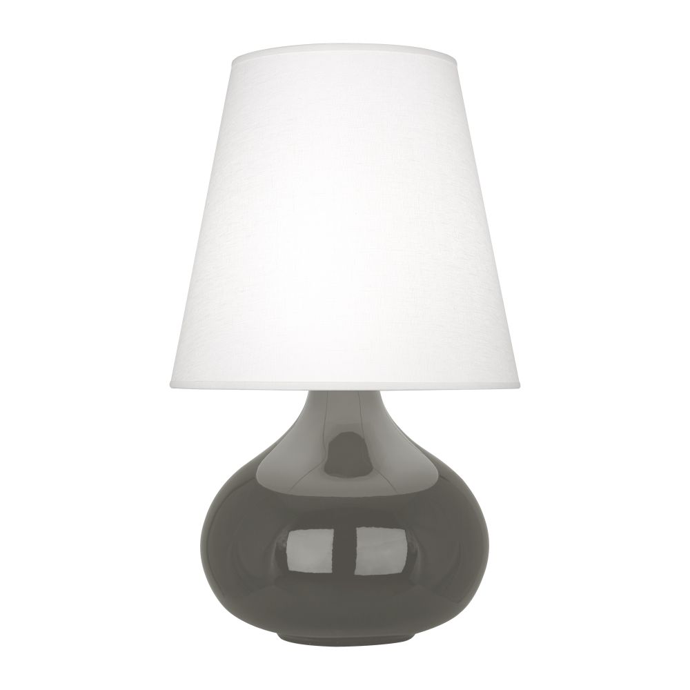 Robert Abbey CR93 Ash June Accent Lamp with Ash Glazed Ceramic