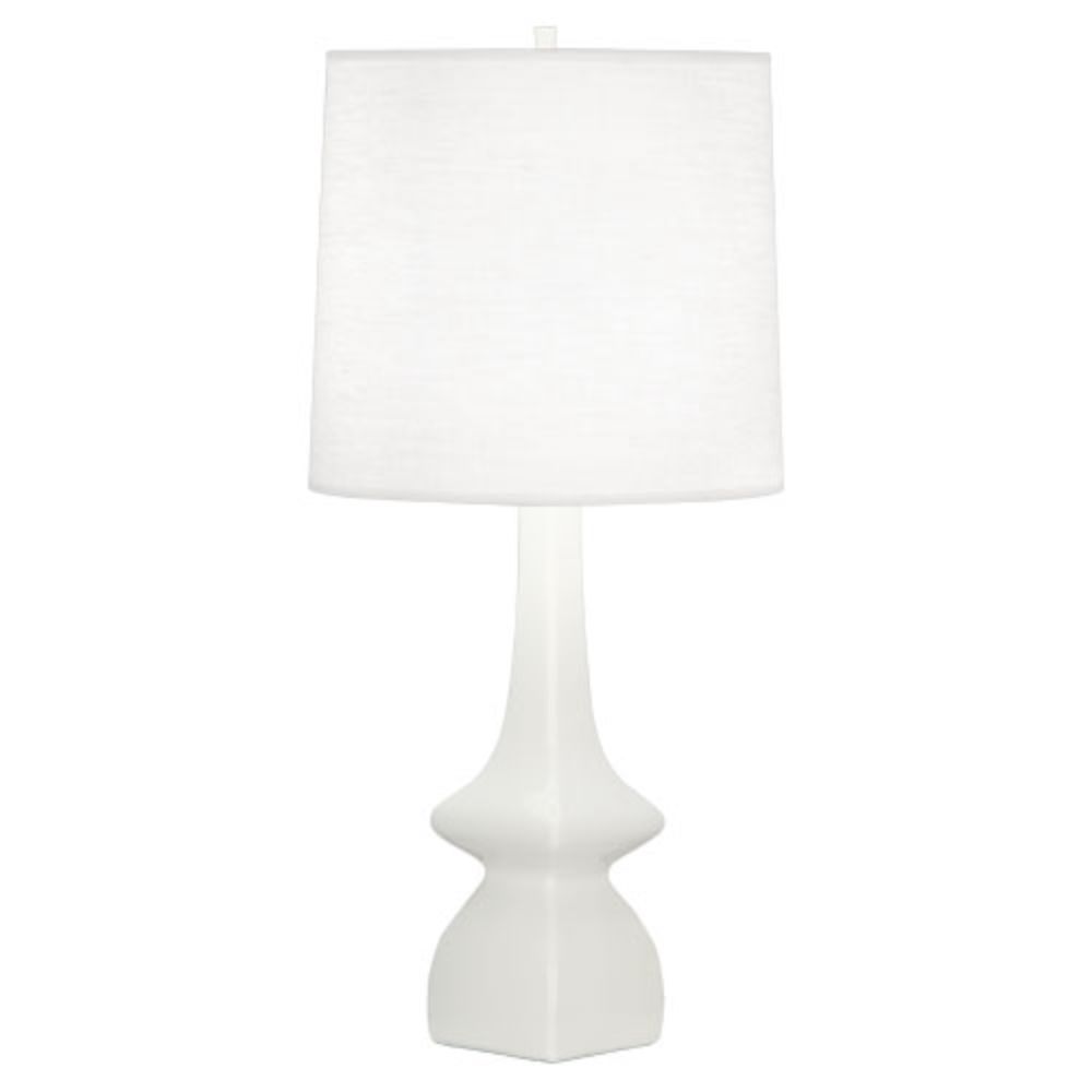Robert Abbey LY210 Lily Jasmine Table Lamp with Lily Glazed Ceramic