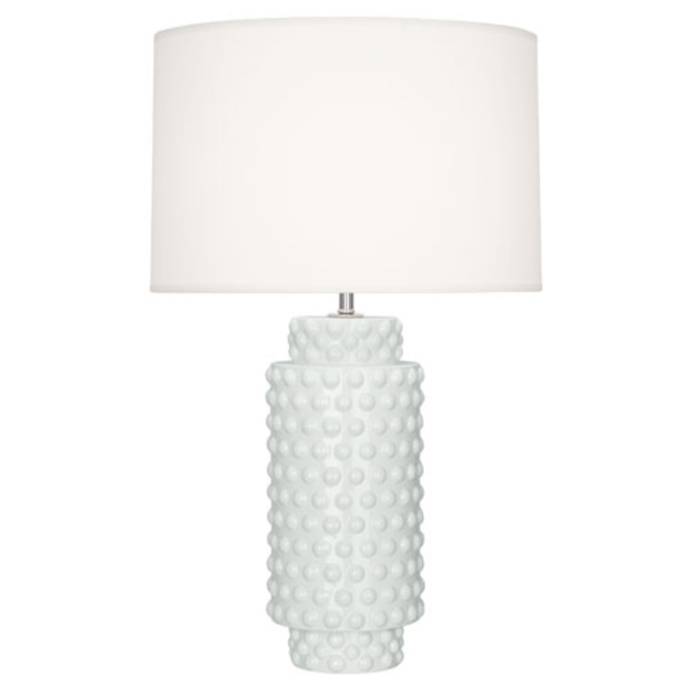 Robert Abbey LY800 Lily Dolly Table Lamp with Lily Glazed Textured Ceramic