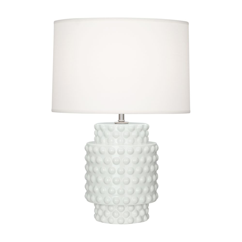 Robert Abbey LY801 Lily Dolly Accent Lamp with Lily Glazed Textured Ceramic