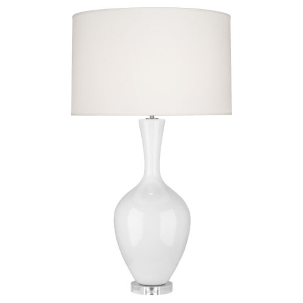 Robert Abbey LY980 Lily Audrey Table Lamp with Lily Glazed Ceramic