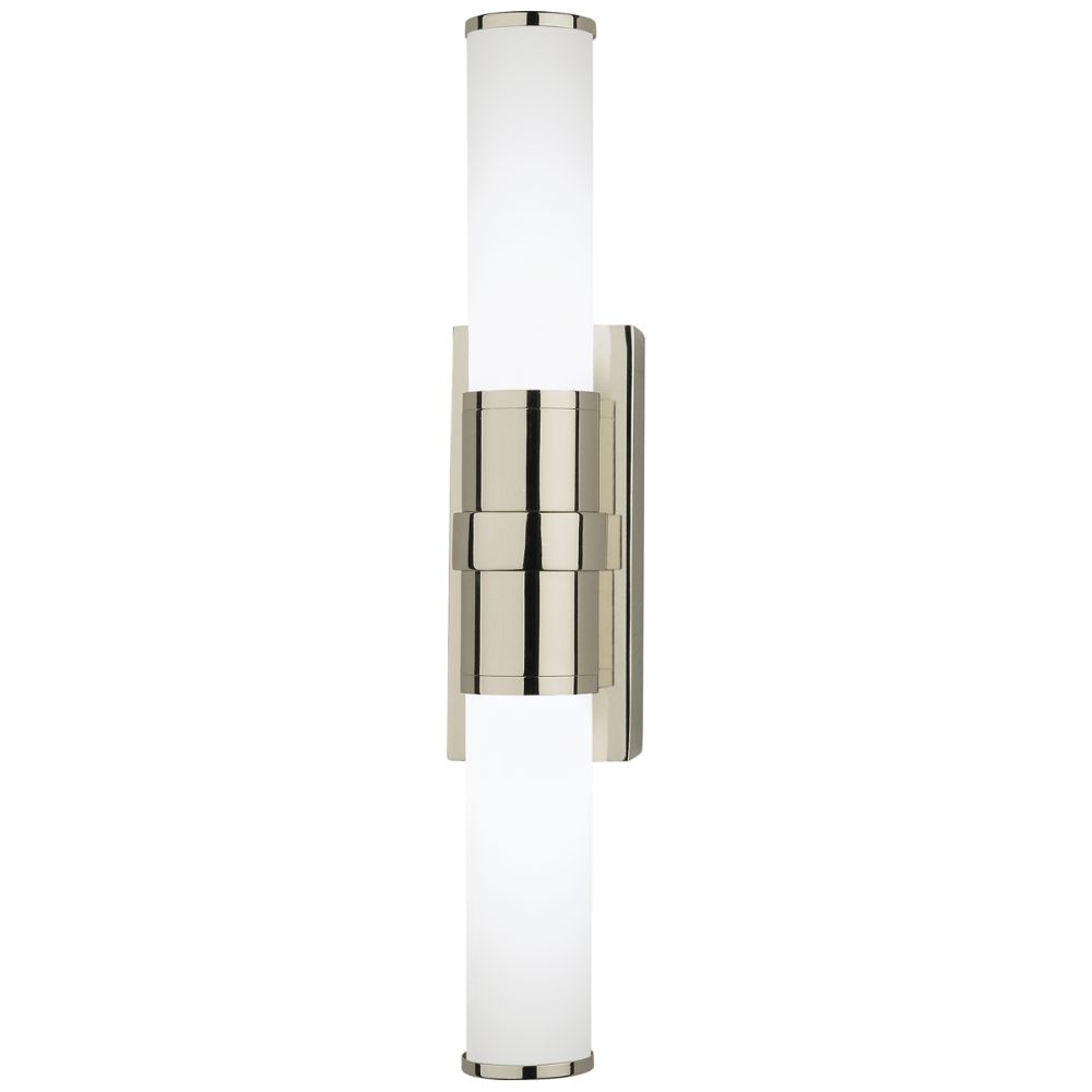 Robert Abbey S1350 Roderick Wall Sconce with Polished Nickel Finish