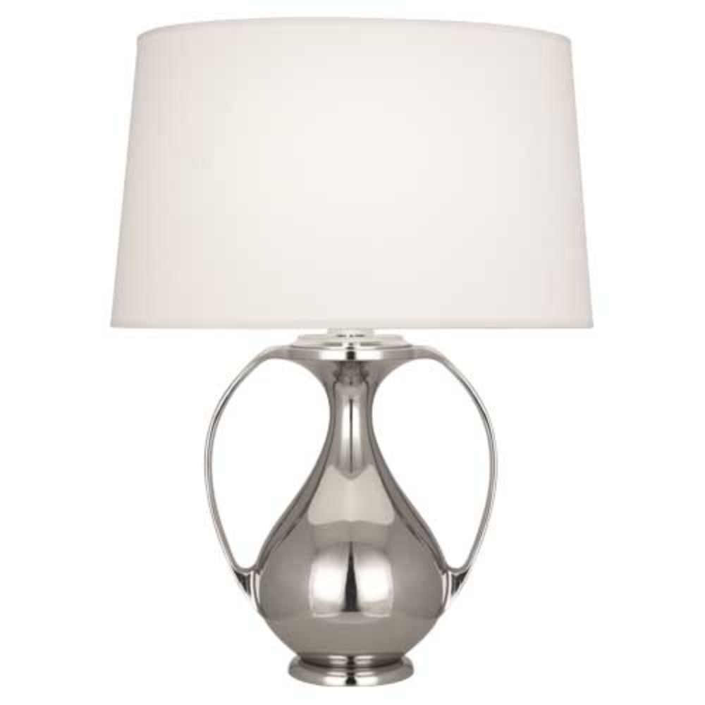 Robert Abbey S1370 Belvedere Table Lamp with Polished Nickel Finish