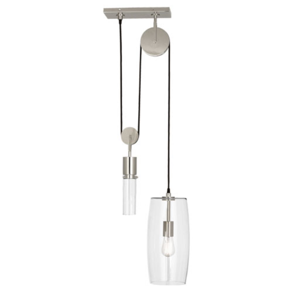 Robert Abbey S419 Gravity Pendant with Polished Nickel Finish