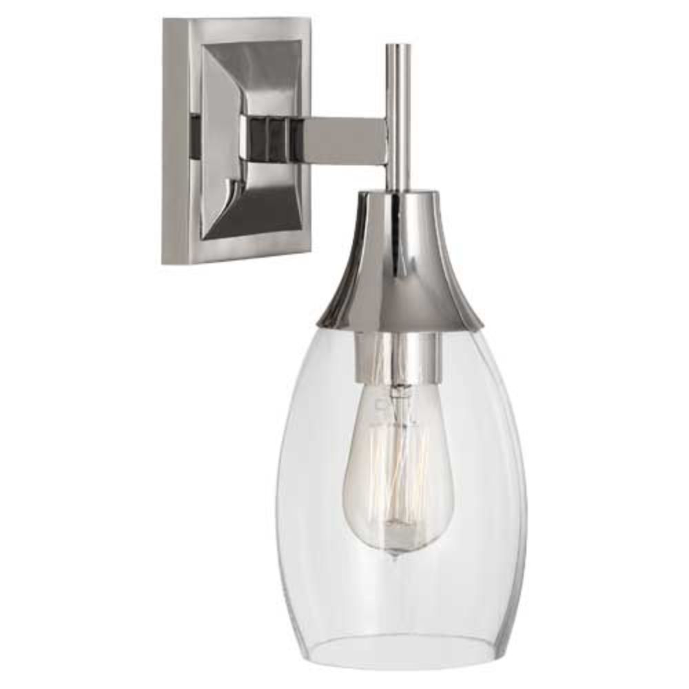 Robert Abbey S484 Grace Wall Sconce with Polished Nickel Finish