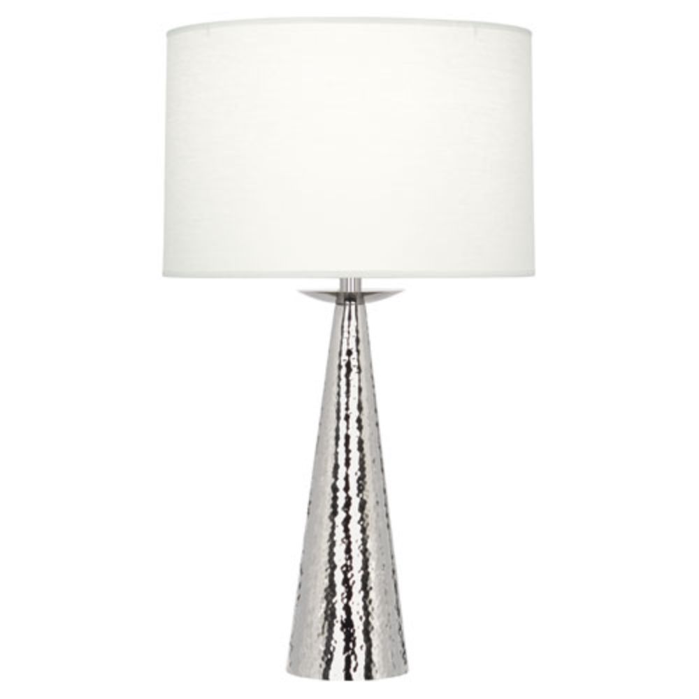 Robert Abbey S9869 Dal Table Lamp with Polished Nickel Finish