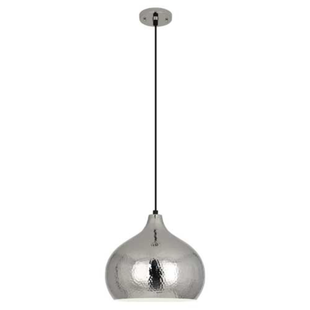 Robert Abbey S9874 Dal Pendant with Polished Nickel Finish