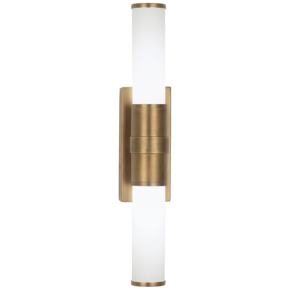 Robert Abbey W1350 Roderick Wall Sconce with Warm Brass Finish