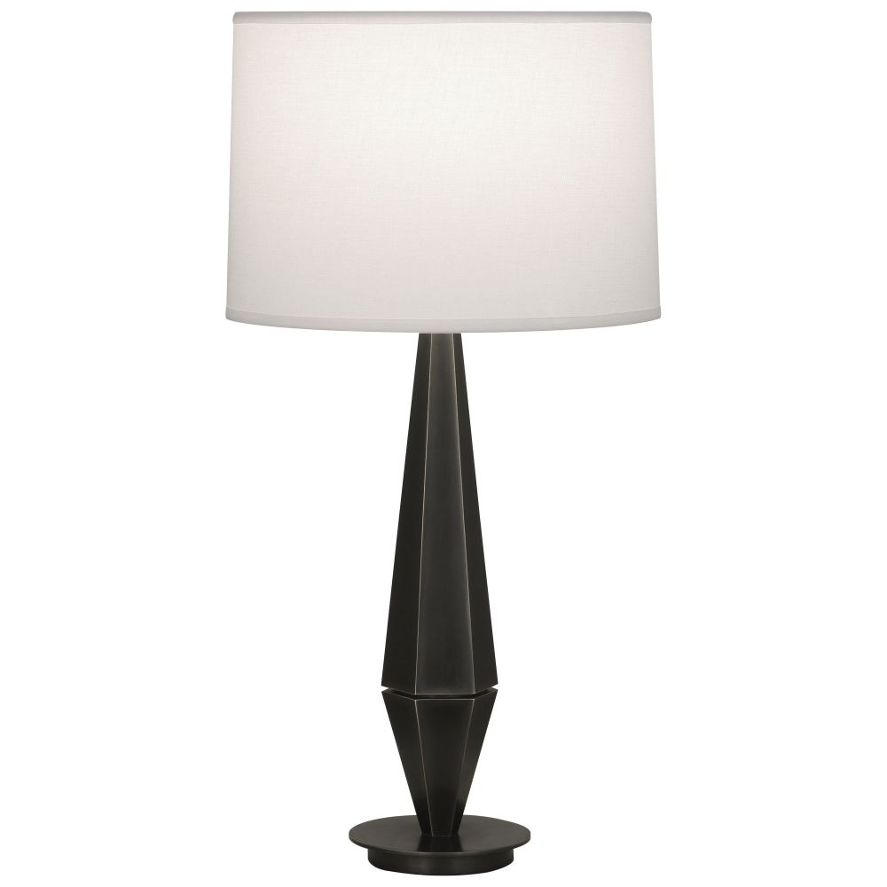 Robert Abbey Z252 Wheatley Table Lamp with Deep Patina Bronze Finish