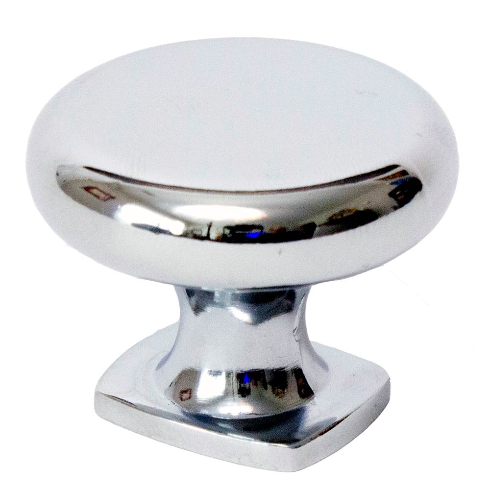 Rusticware 933CH 1 1/4" Round Transitional Knob in Chrome